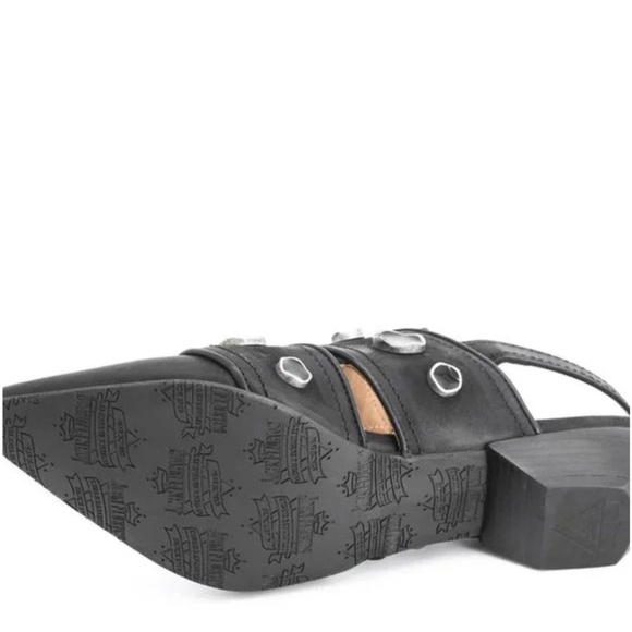 Pointed Black Mule “Truth Serena” by John Fluevog - Picture 3 of 11